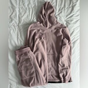 Burton Soft Pink Hoodie and Joggers Set